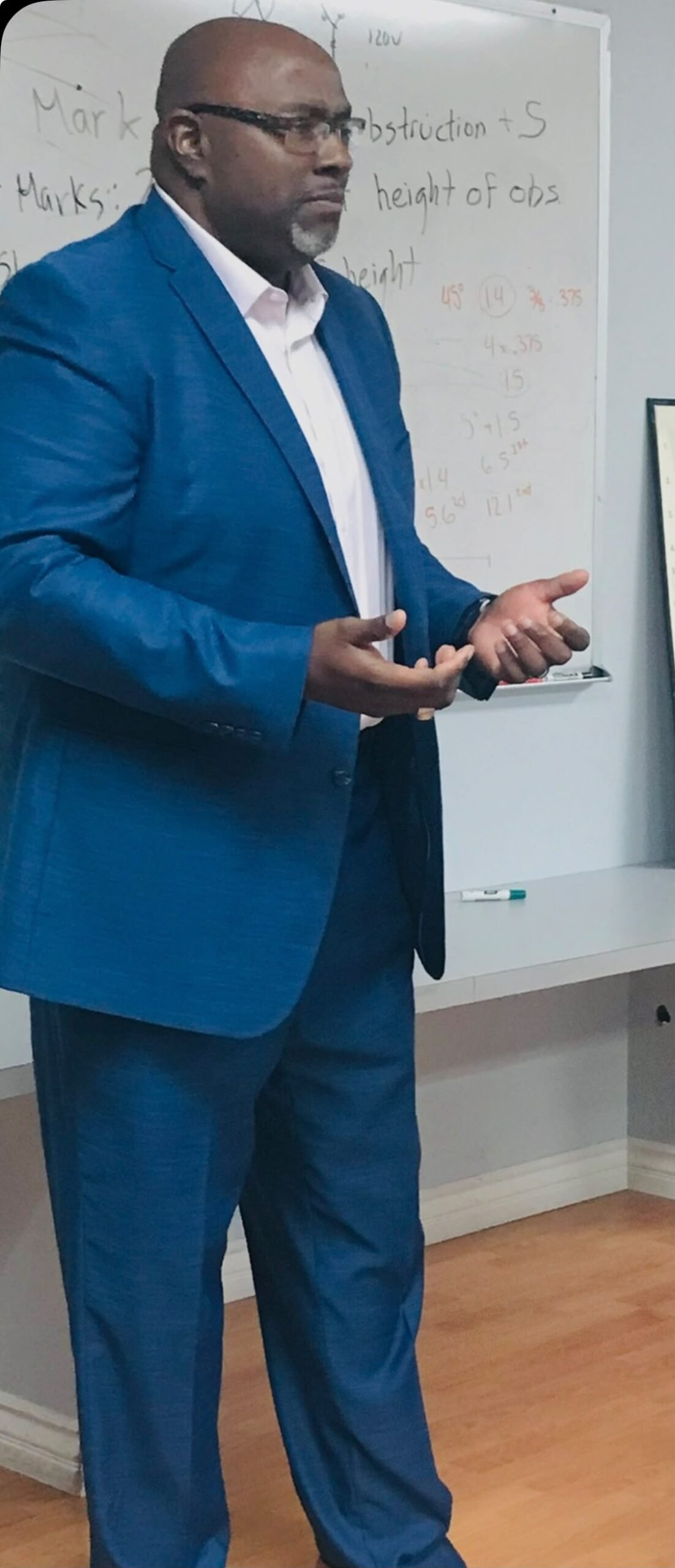 Matthew Taylor teaching