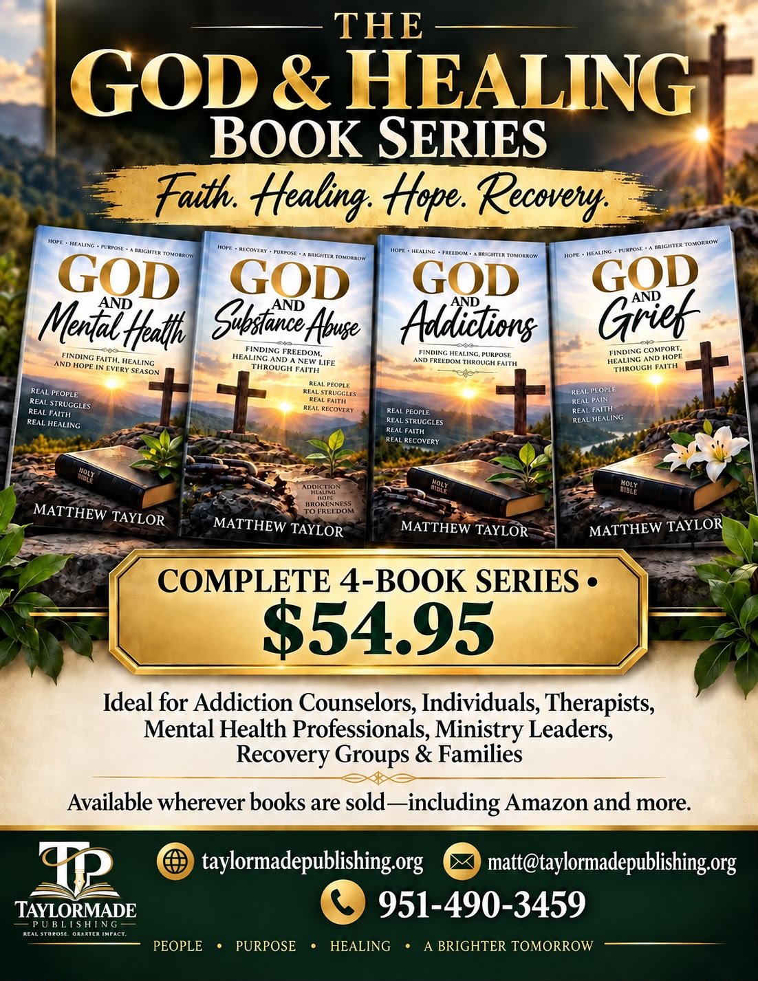God & Healing 4-book series poster